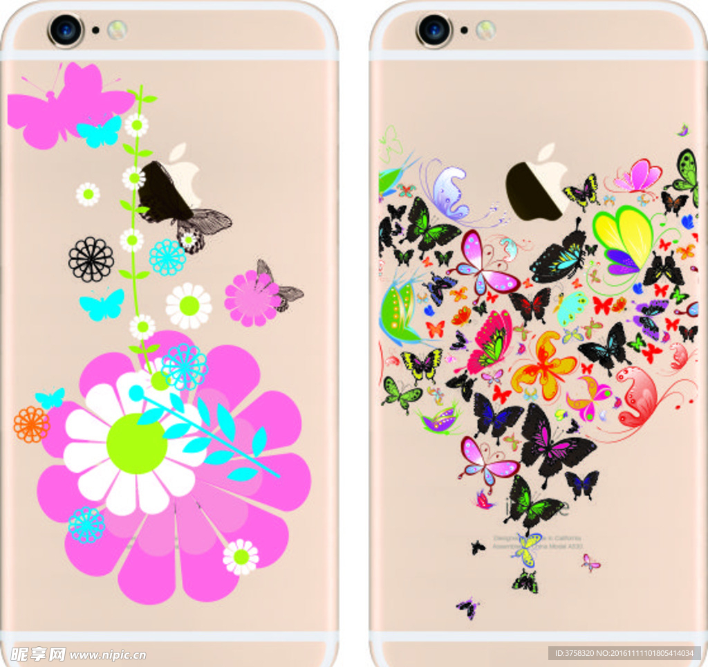 彩绘手机壳 iphone 时尚