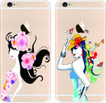彩绘手机壳 iphone 时尚