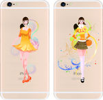 彩绘手机壳 iphone 时尚