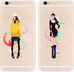 彩绘手机壳 iphone 时尚