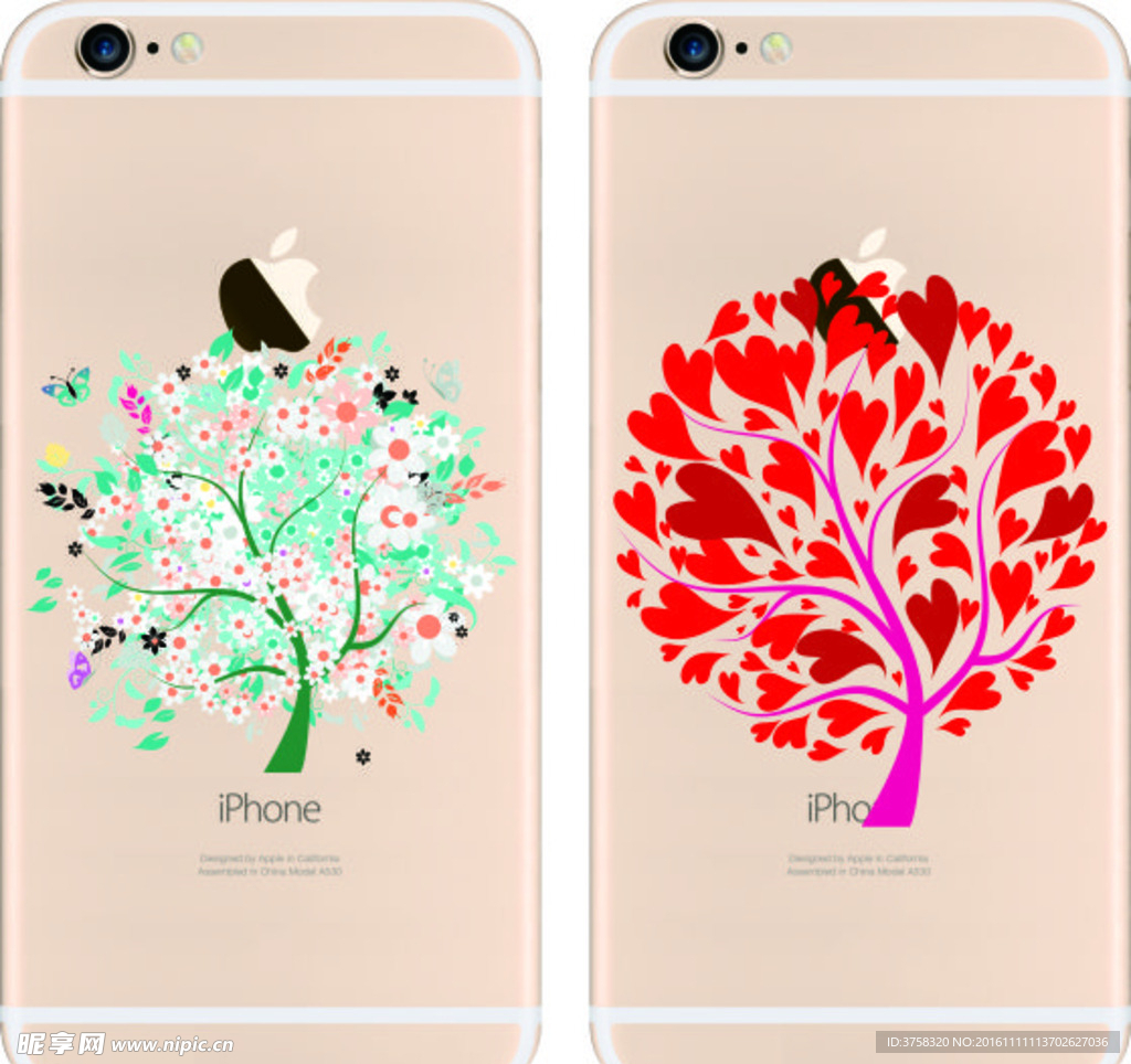 彩绘手机壳 iphone 时尚