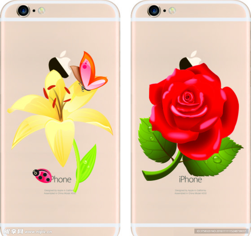 彩绘手机壳 iphone 时尚