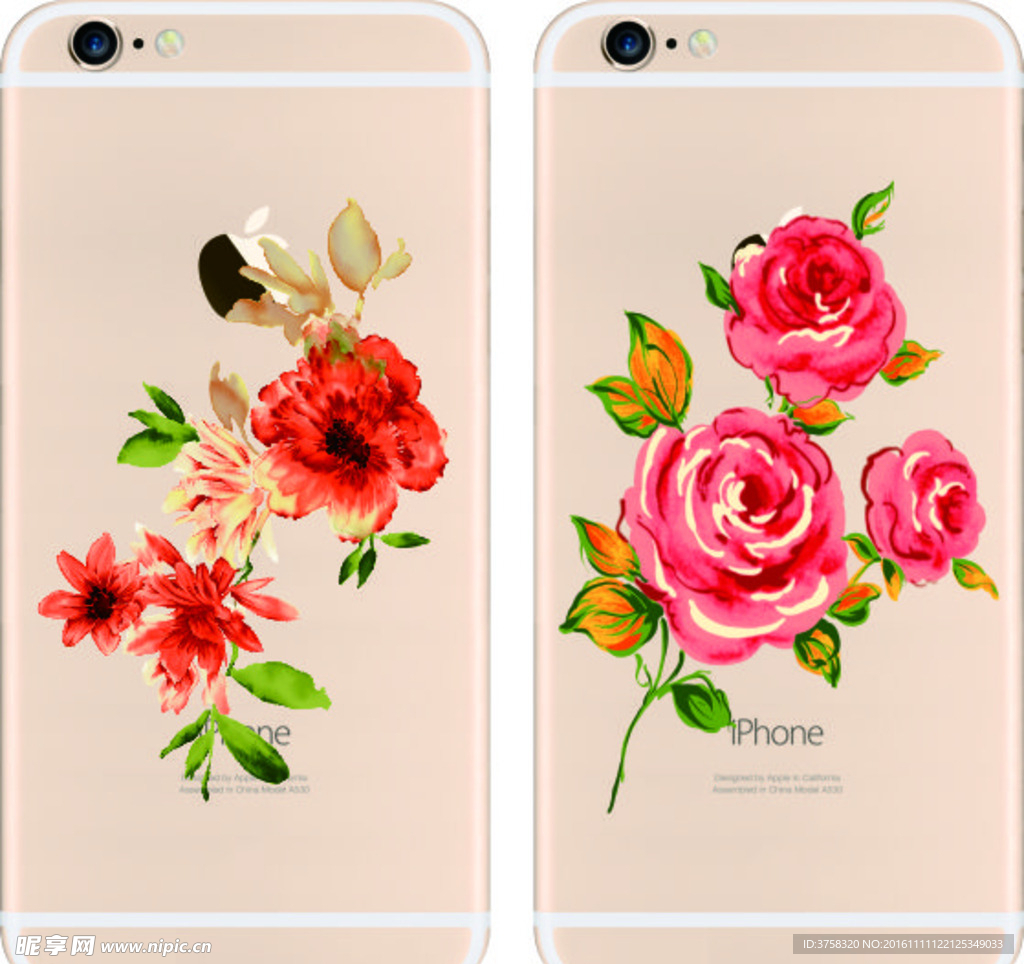 彩绘手机壳 iphone 时尚