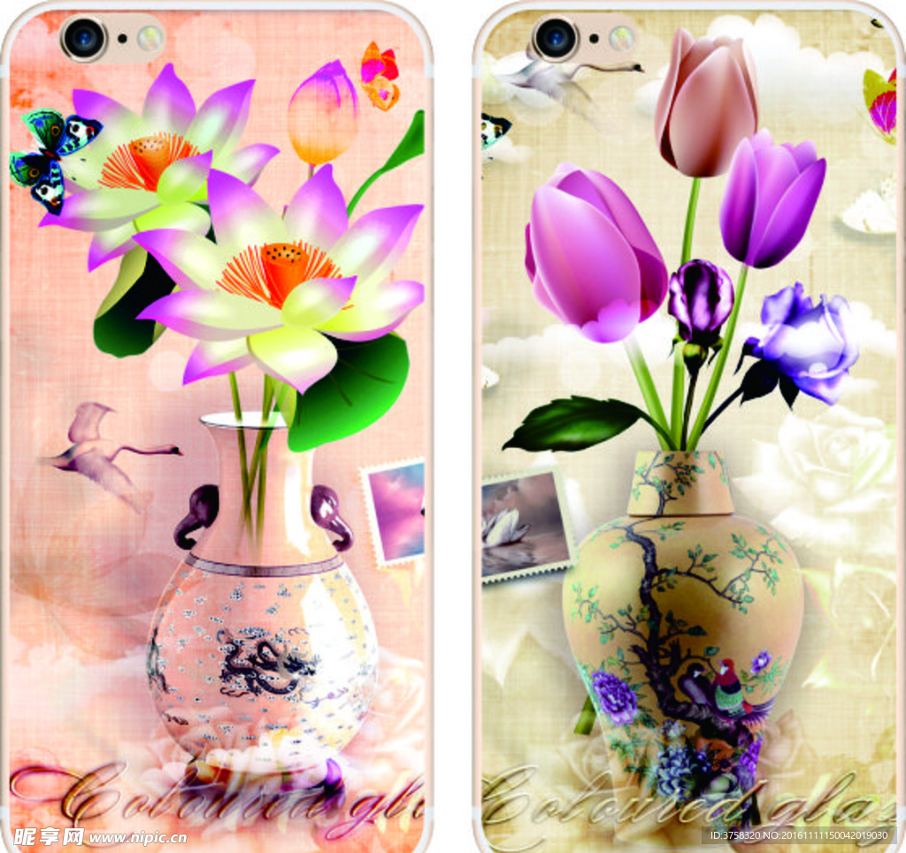 彩绘手机壳 iphone 时尚