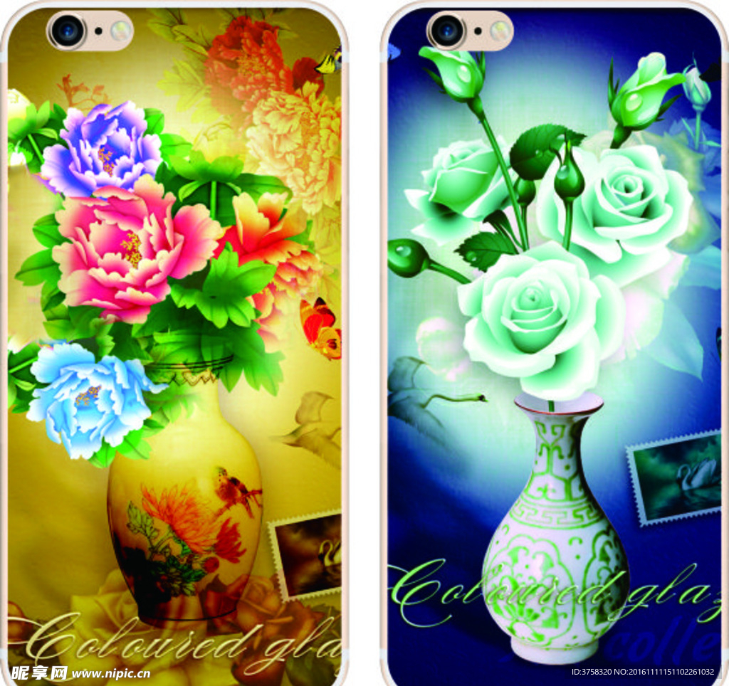 彩绘手机壳 iphone 时尚
