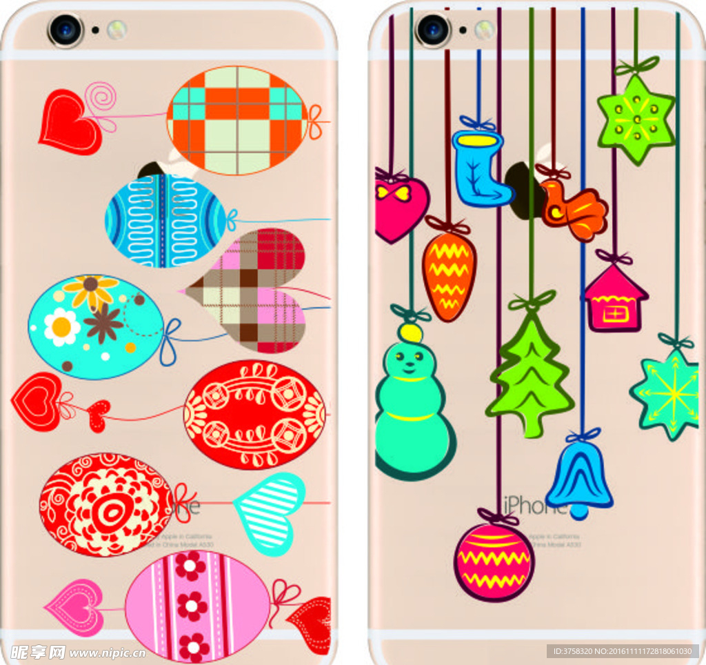 彩绘手机壳 iphone 时尚