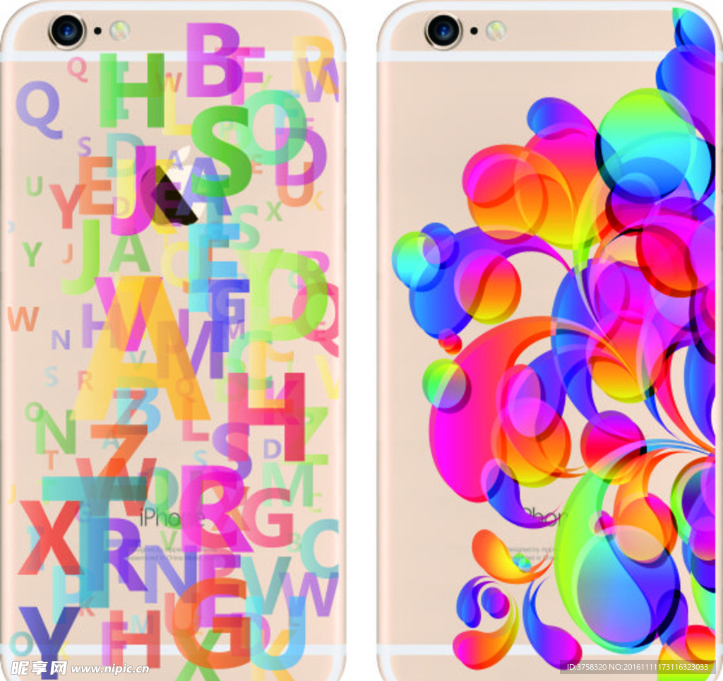 彩绘手机壳 iphone 时尚