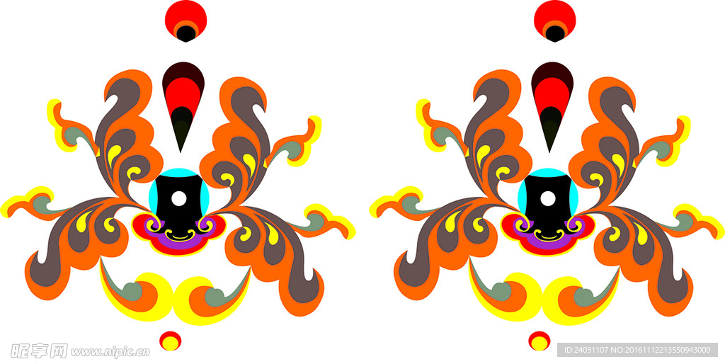 古典花纹