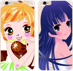 彩绘手机壳 iphone 时尚