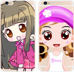 彩绘手机壳 iphone 时尚