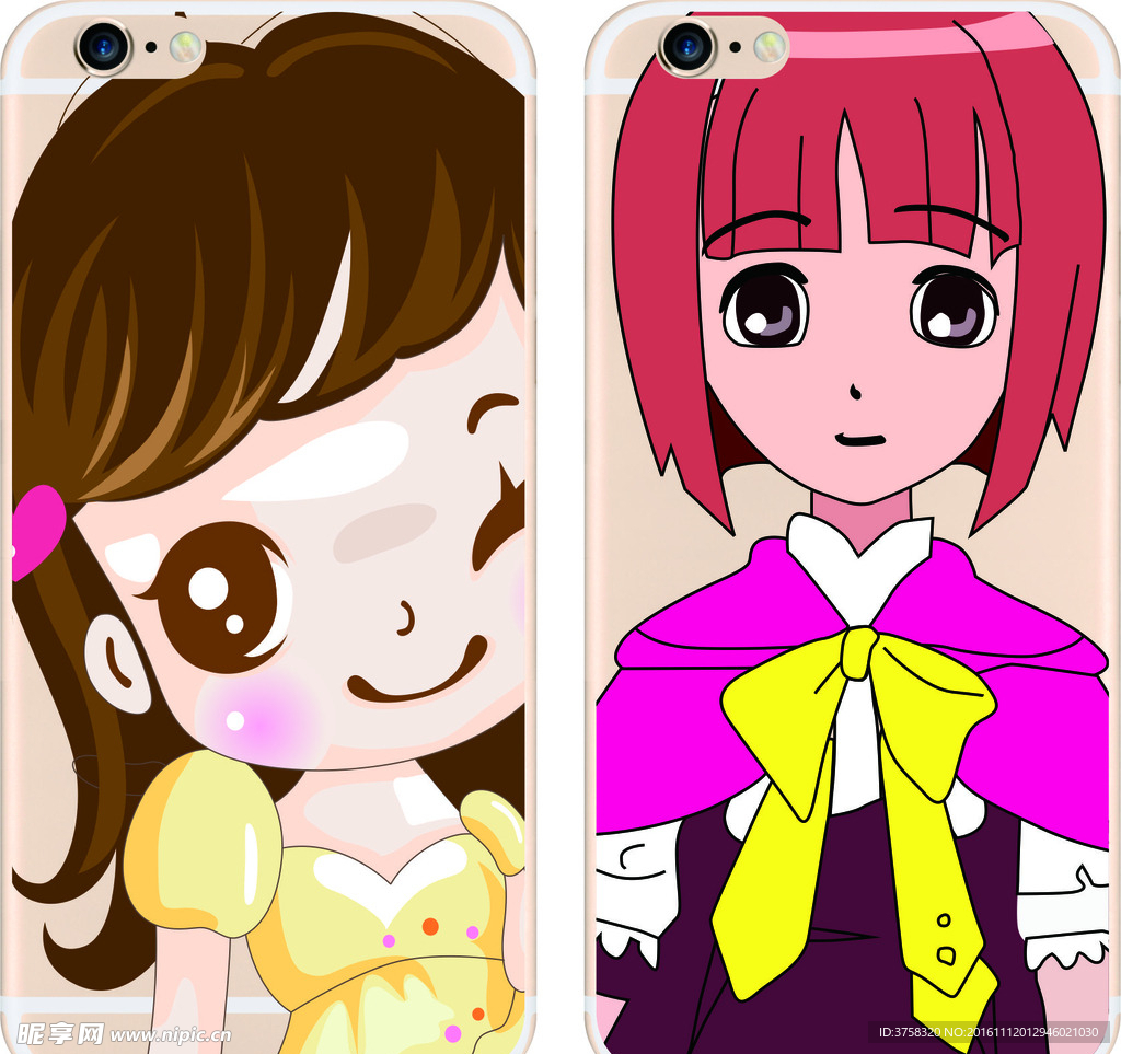 彩绘手机壳 iphone 时尚