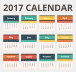 2017日历