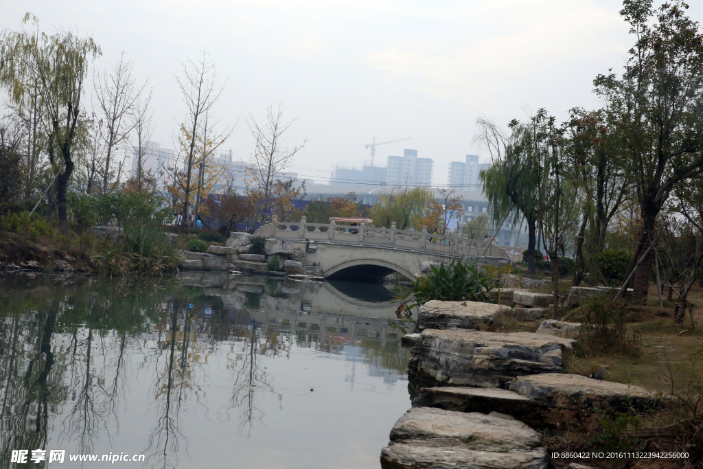 美丽河岸