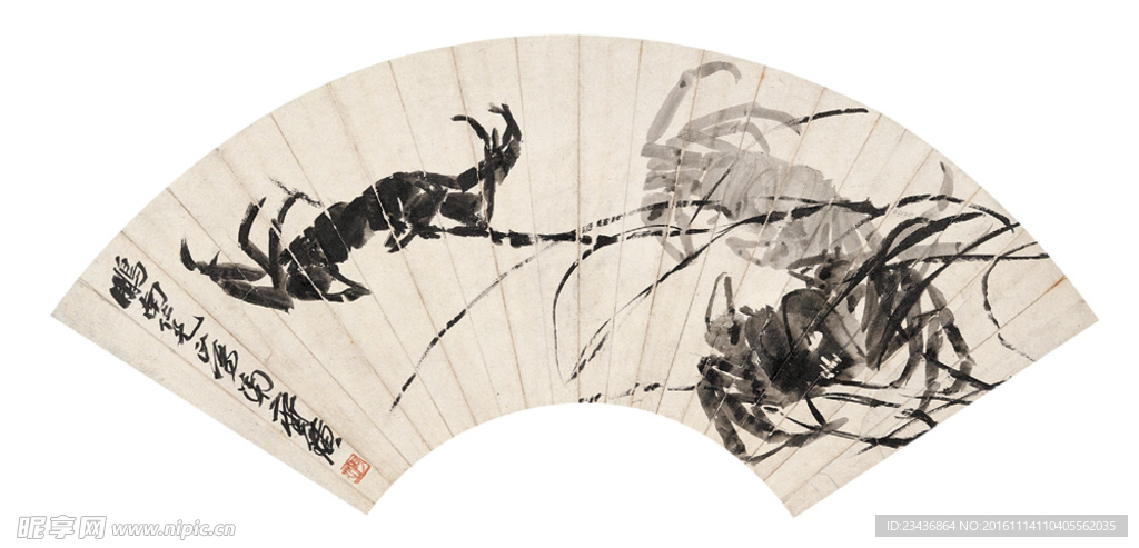 中国水墨画 齐白石国画 写意画