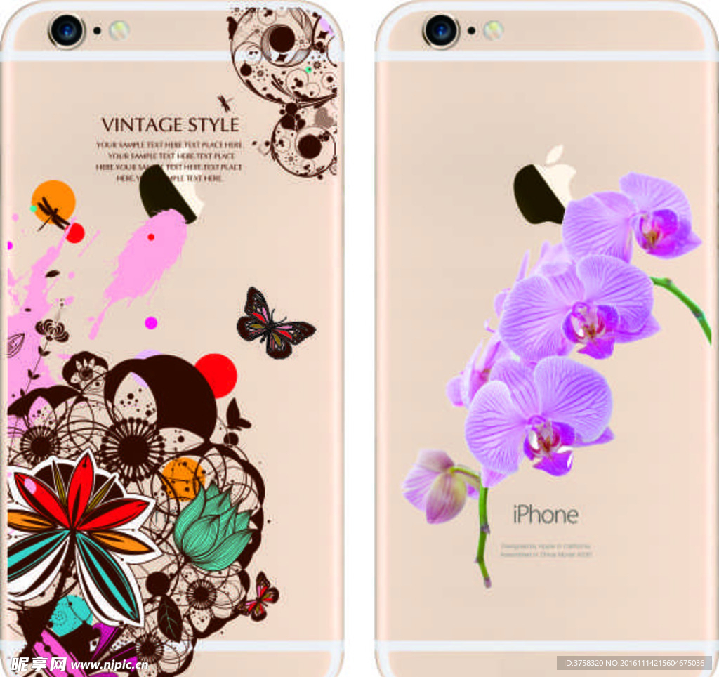 彩绘手机壳 时尚 手机套 彩印