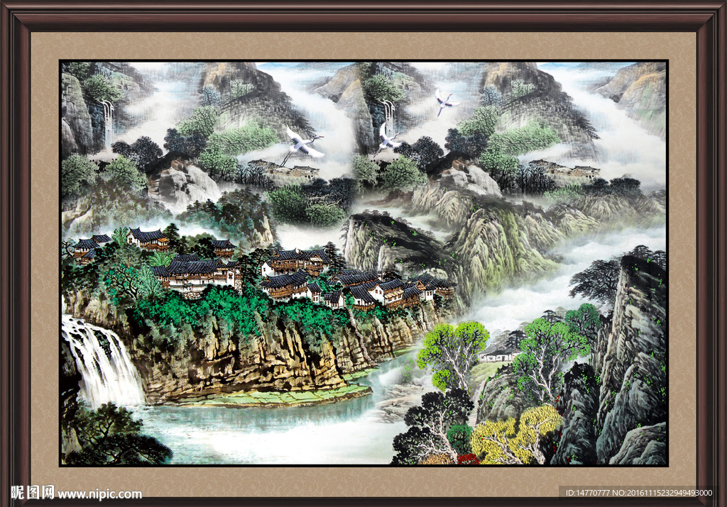 国画山水