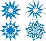 星形花纹