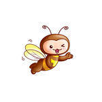 卡通 动画 动物  蜜蜂