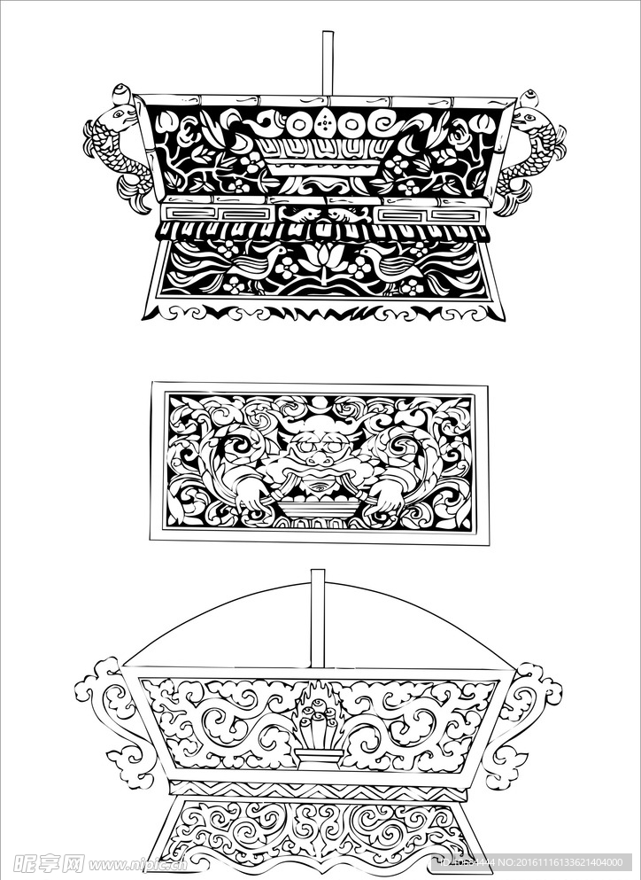 藏族图案   花纹