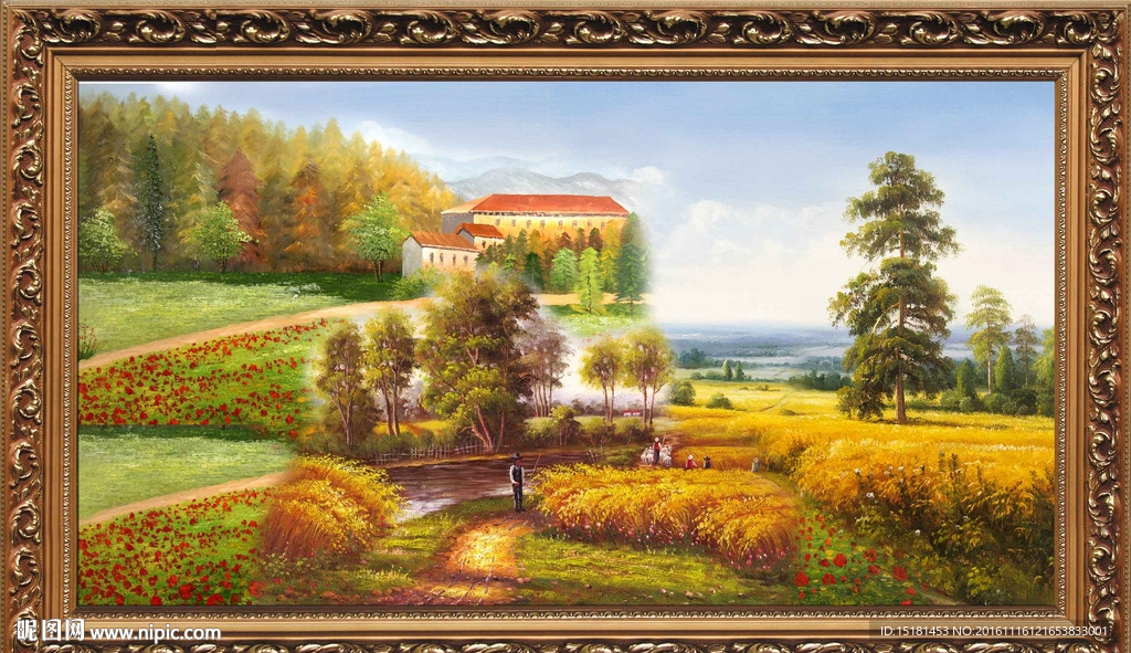 风景油画