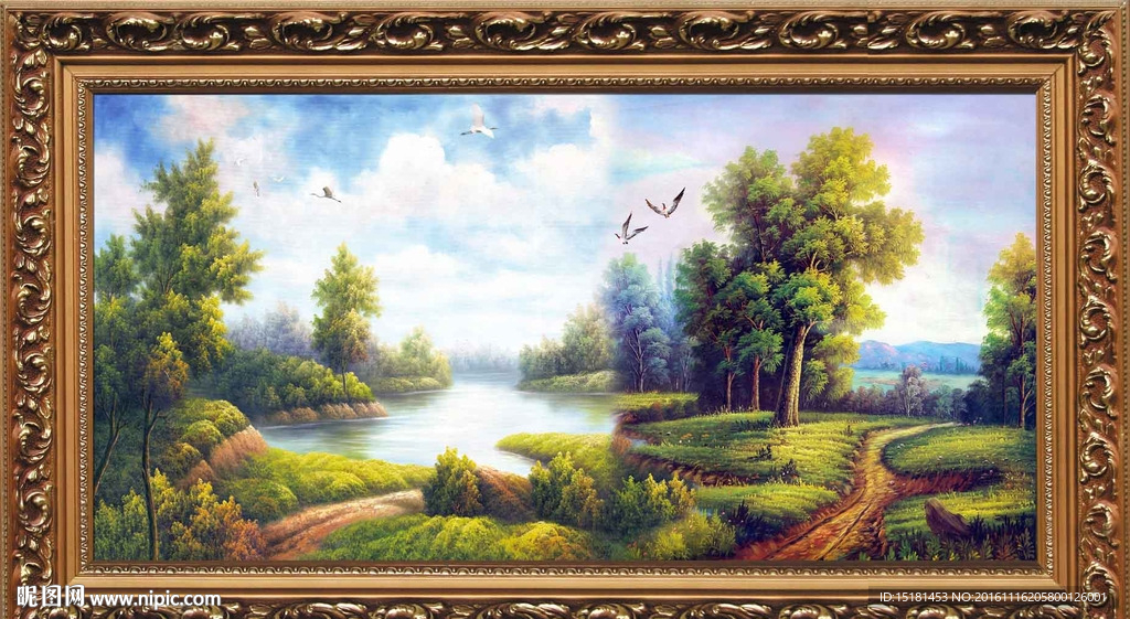 风景油画
