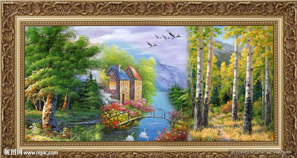 风景油画