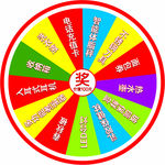 年会抽奖转盘
