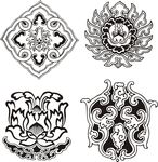 古典花纹 莲花