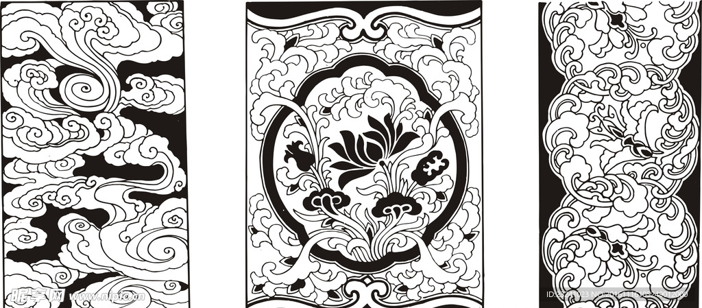 古典花纹 祥云