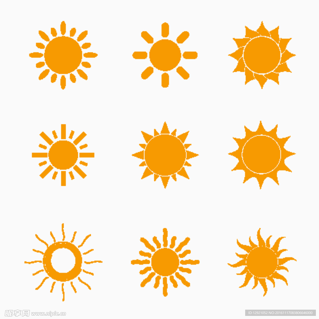 太阳图标
