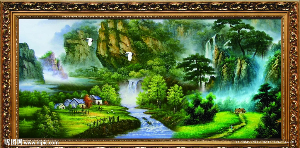 风景油画