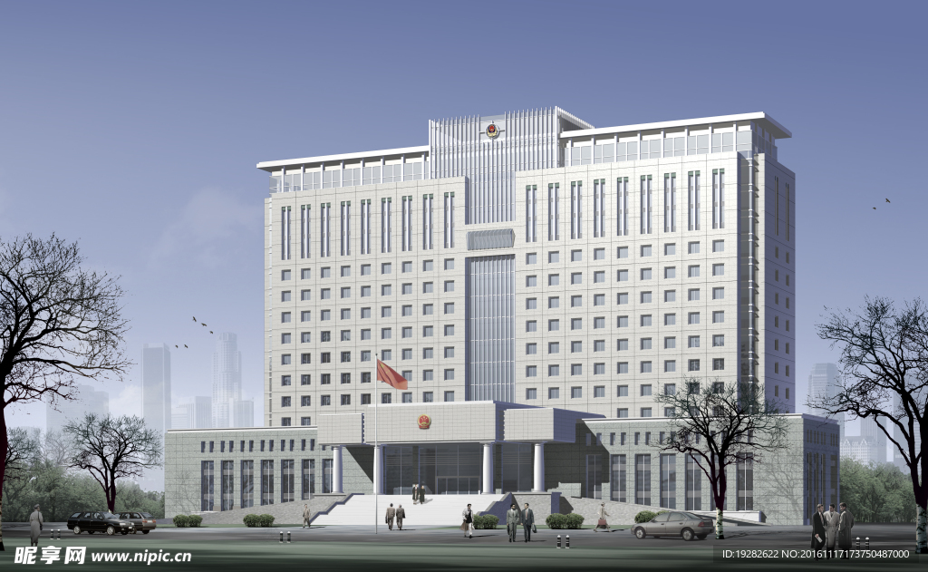 景观建筑效果图