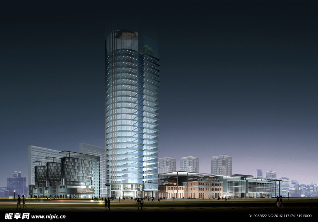 景观建筑效果图