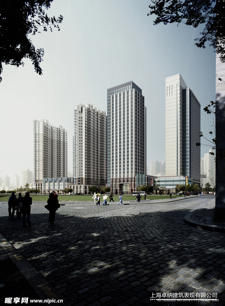 景观建筑效果图
