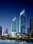 景观建筑效果图