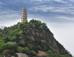 延安 延河 宝塔山 延安根据地