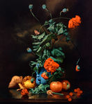 花卉静物油画 水果油画 装饰画