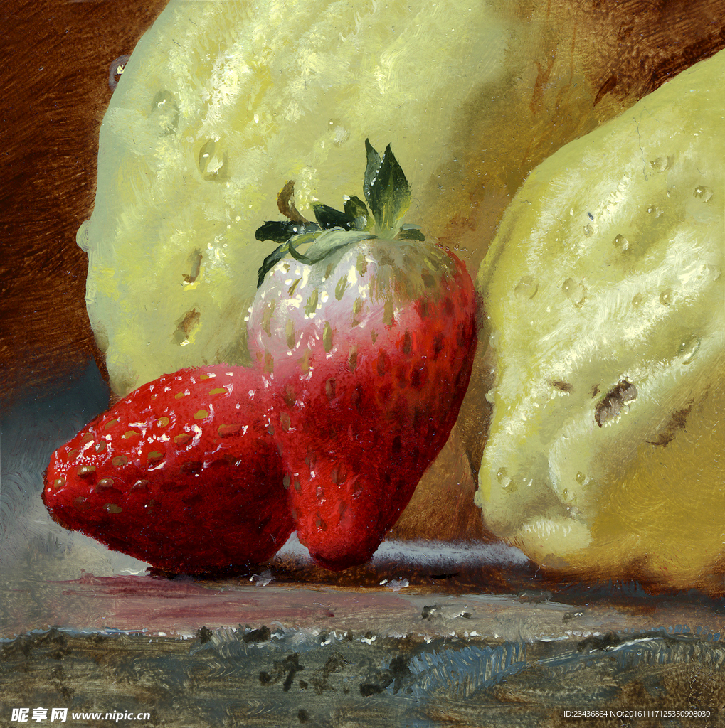 花卉静物油画 水果油画 装饰画