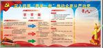 两学一做 党建海报