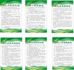 绿色曲线制度牌