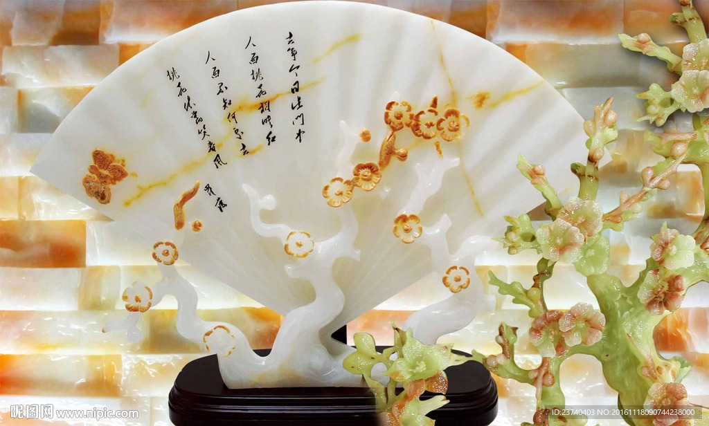 玉雕背景墙