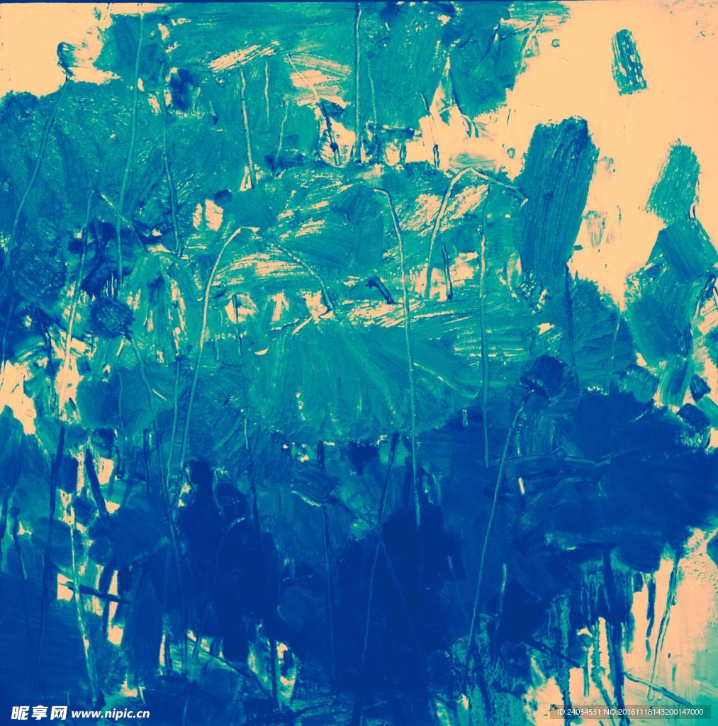 油画色彩背景