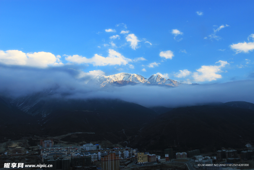 高原风景康定