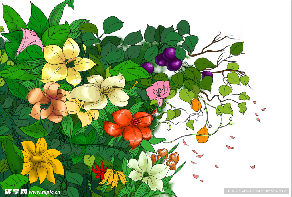 花草滕蔓