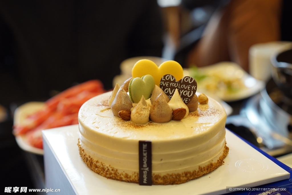 美味生日蛋糕