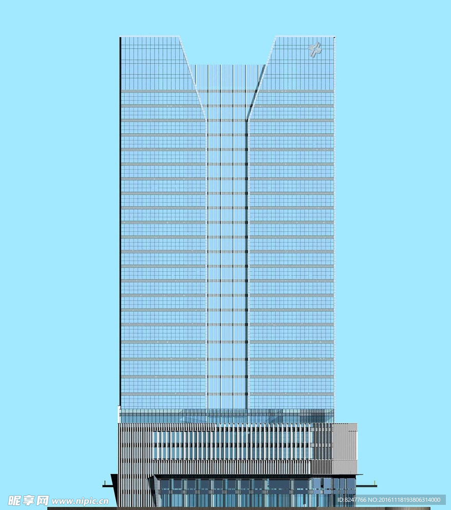 立面建筑效果图