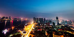 武汉江滩夜景图