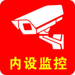 探头 内设监控标志图标
