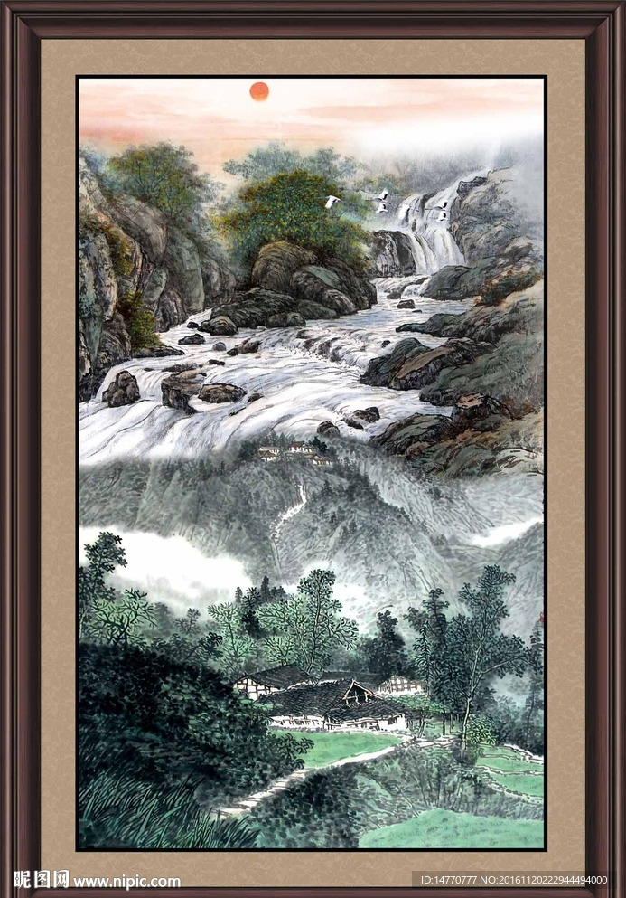 国画山水