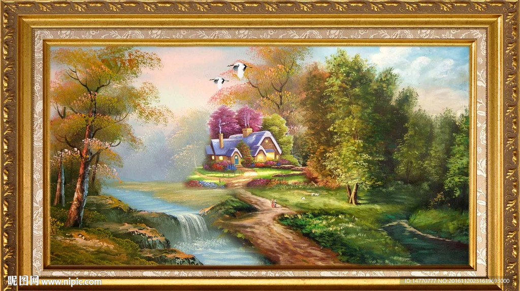 风景油画